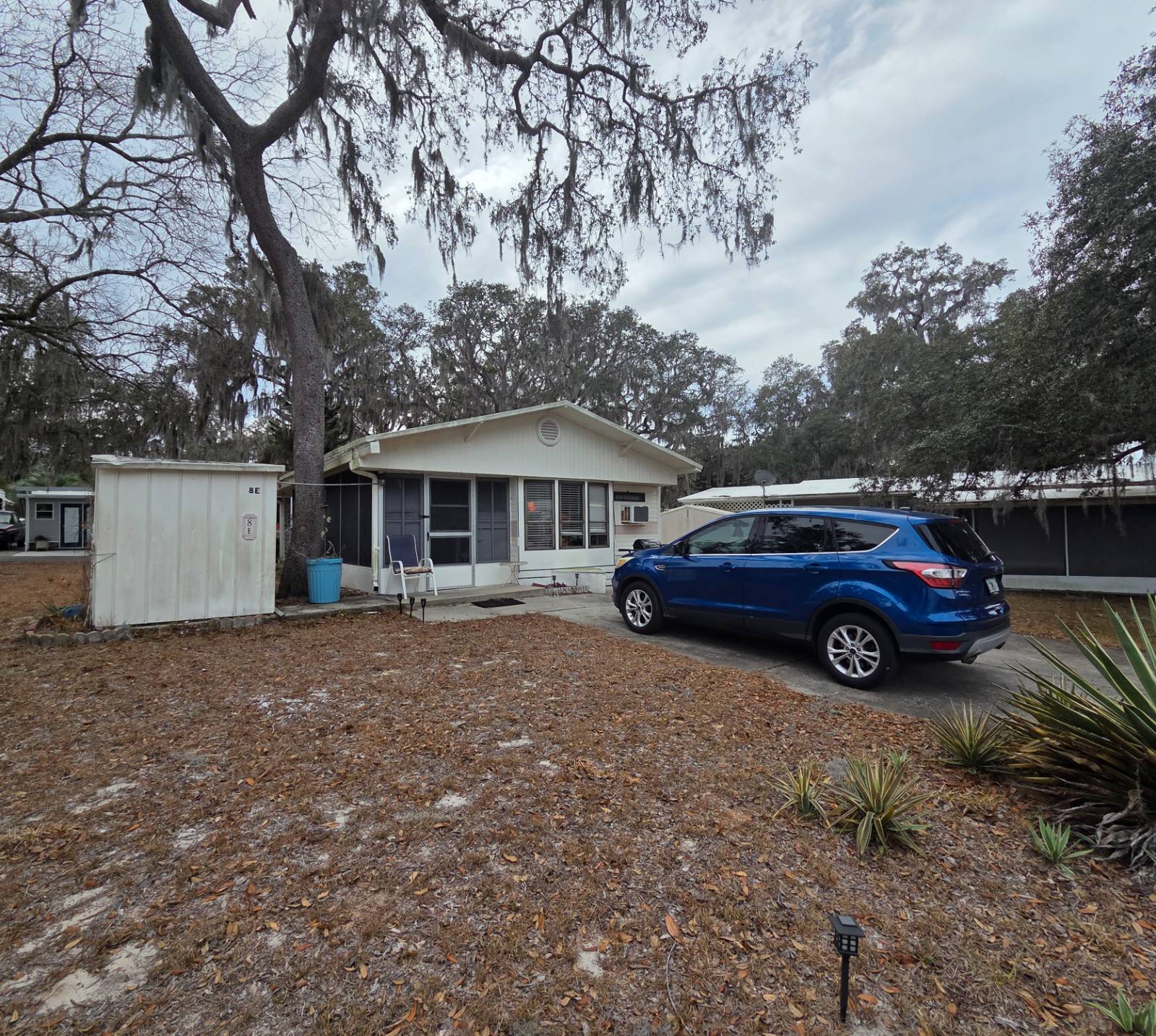 Alternate front exterior angle of the home