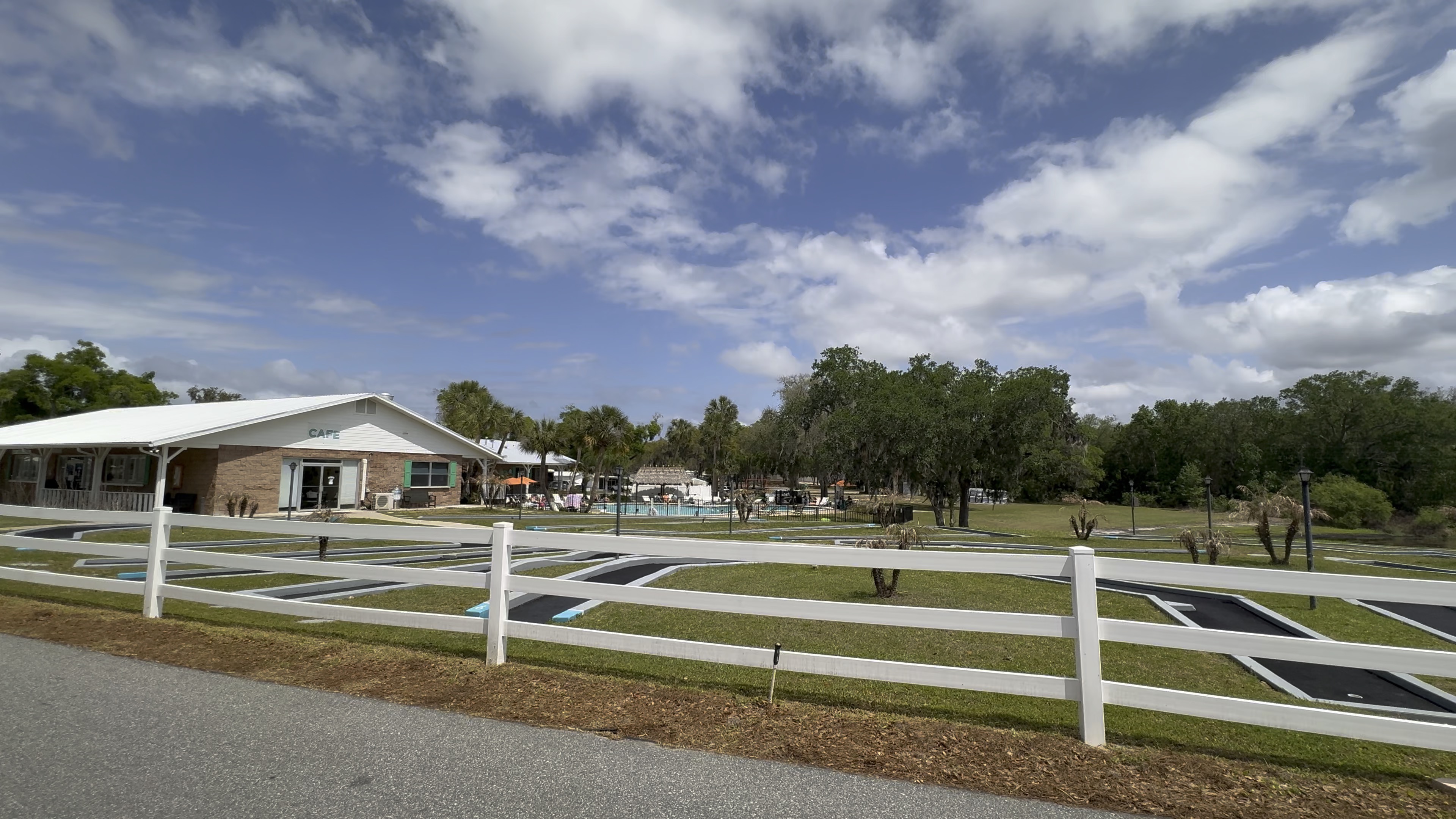 Wide front view of the home exterior