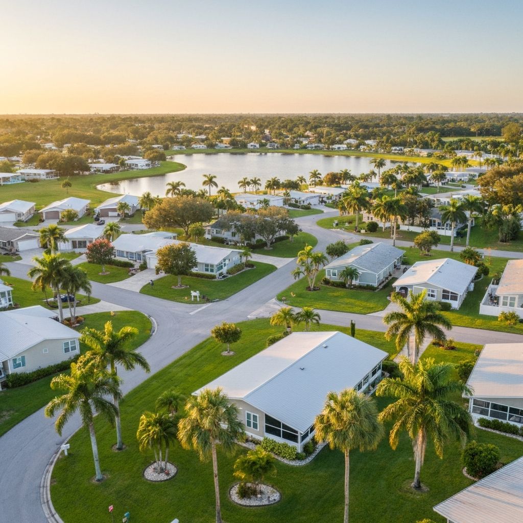 Holiday RV Village community aerial view
