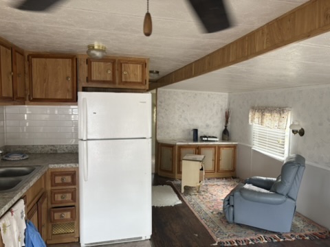 Kitchen with cabinetry and appliances