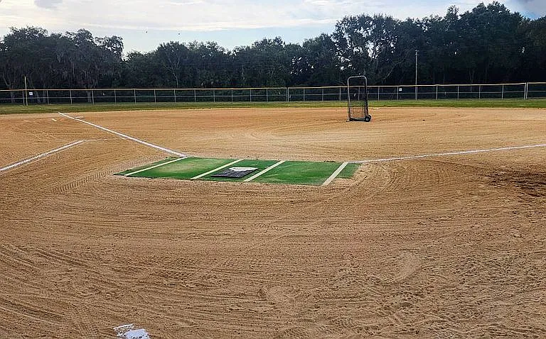 Community softball field